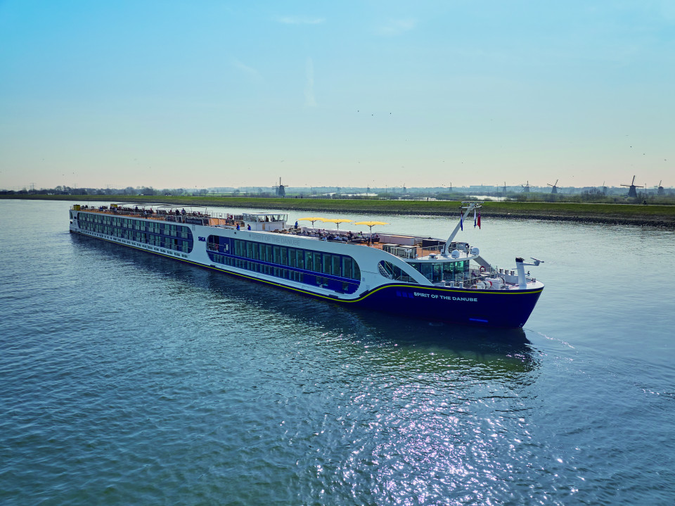 Spirit of the Danube, 135m river cruiser passenger vessel