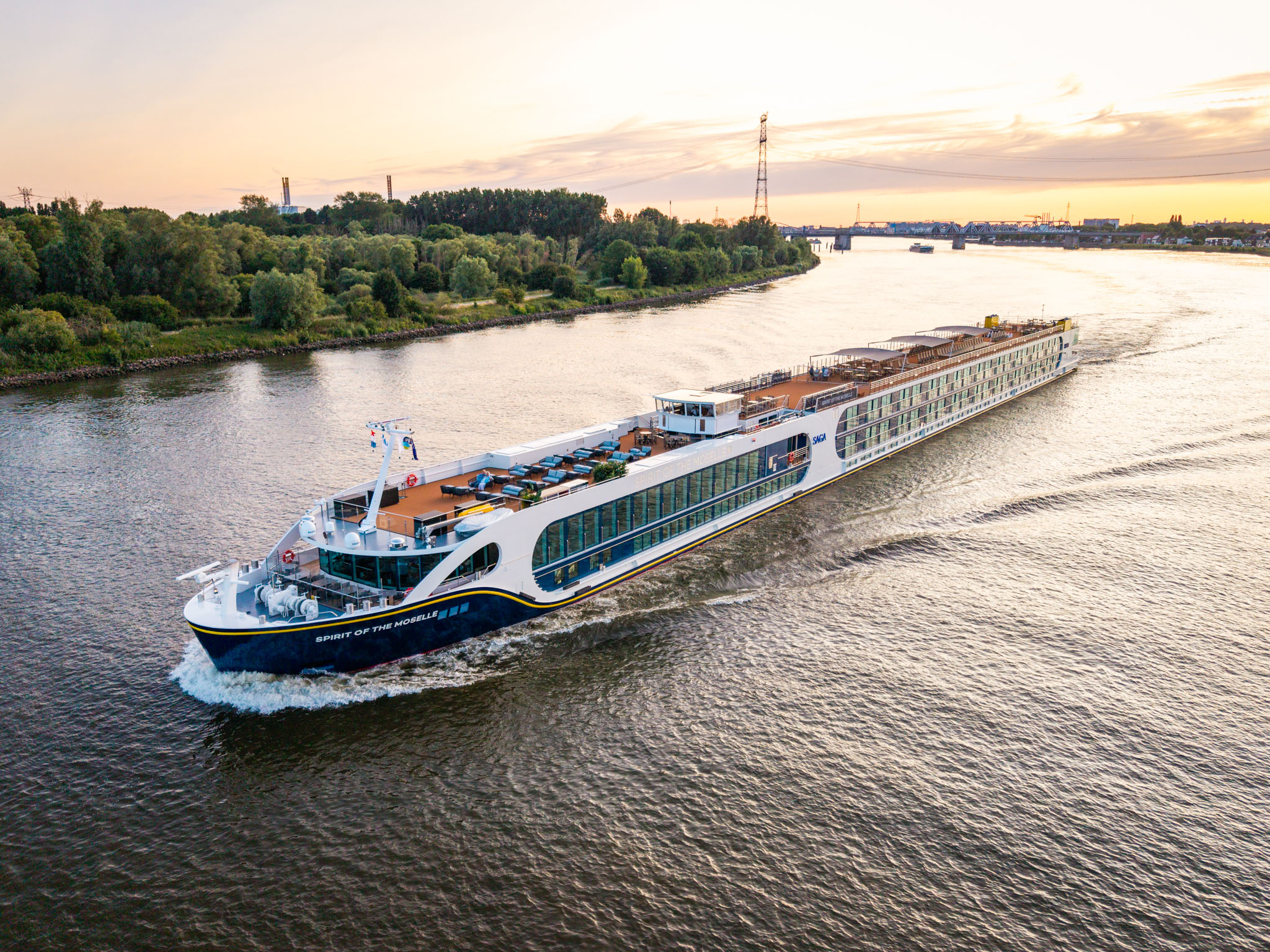 Spirit of the Moselle, 135m river cruiser